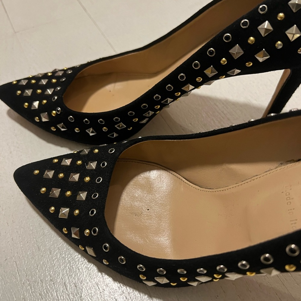 Three pairs of Jcrew high heels. All have been worn multiple times.